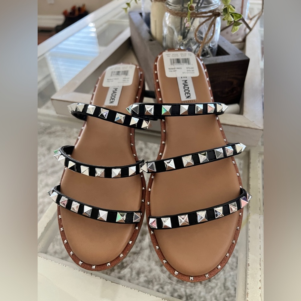Steve Madden studded sandals